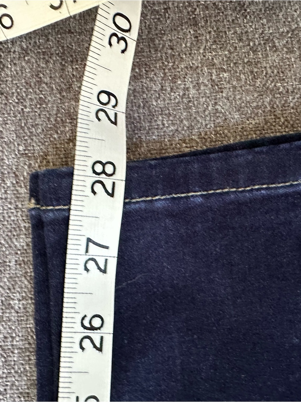 Flying Monkey Women's Dark Indigo High-Rise Skinny Jeggings - Picture 12 of 12